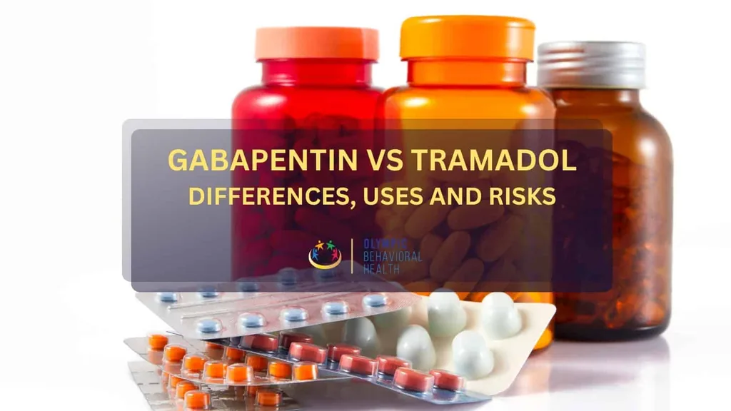 Gabapentin vs Tramadol: Differences, Uses and Risks featured image with orange and red pill bottles and blister packs