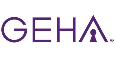 GEHA insurance logo, one of the health plans accepted for addiction and mental health treatment