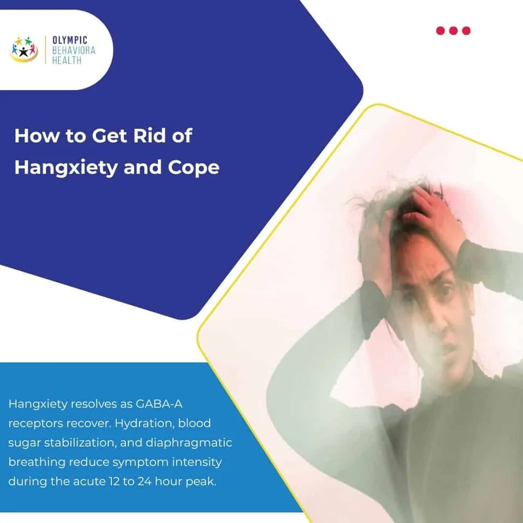 How to Get Rid of Hangxiety and Cope: hydration, blood sugar and diaphragmatic breathing ease symptoms