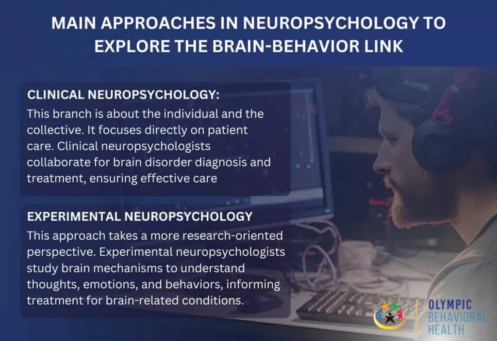 Main Approaches in Neuropsychology to Explore the Brain-Behavior Link: clinical and experimental neuropsychology