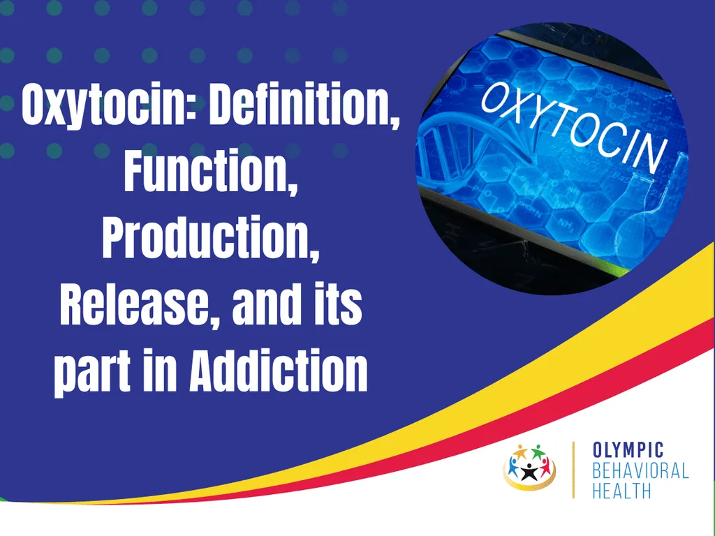 Featured graphic titled Oxytocin: Definition, Function, Production, Release, and its part in Addiction