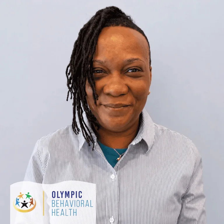 Shawana Bridgers, BA, CCAR recovery coach and case manager at Olympic Behavioral Health