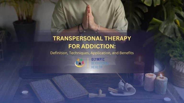 Transpersonal Therapy for Addiction: Definition, Techniques, Application, and Benefits title over hands in prayer pose