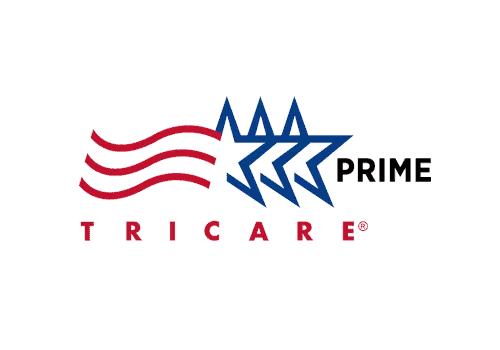 TRICARE Prime insurance logo, the plan Olympic Behavioral Health holds in-network for addiction treatment