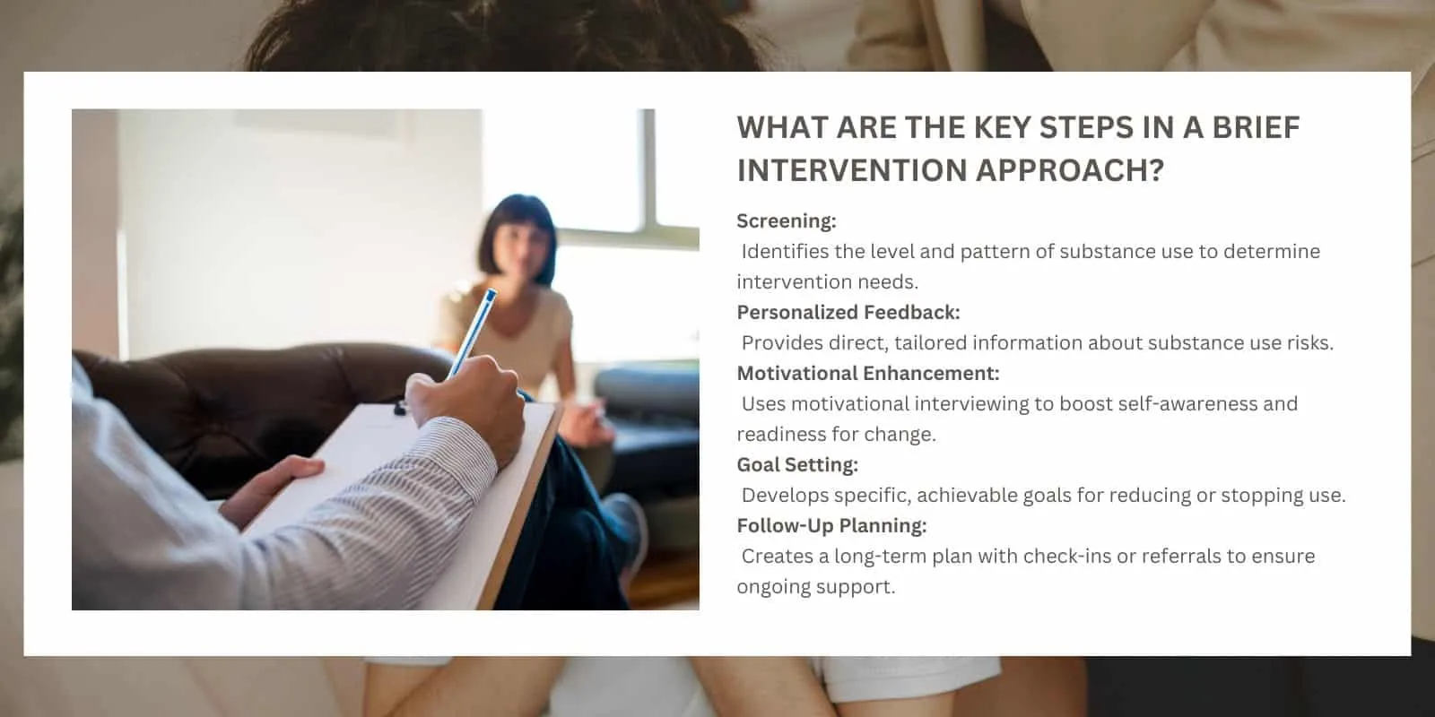 Brief Intervention Therapy: Definition, Stages, Methods, and Benefits